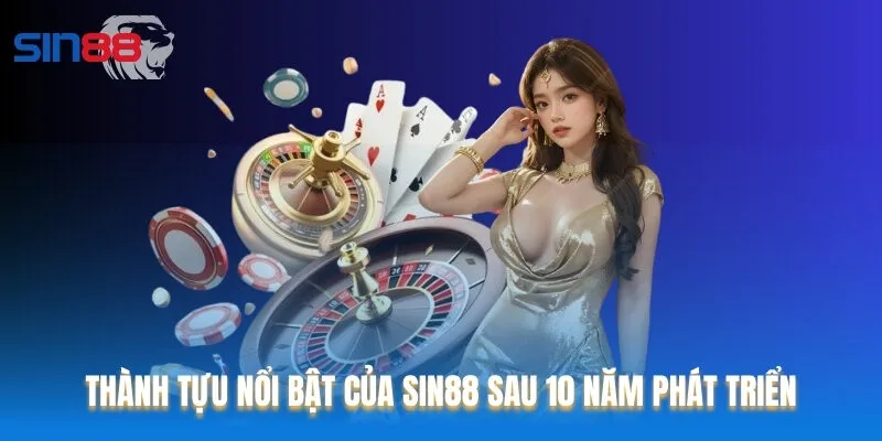 Nhà cái PG88 đã đạt được nhiều thành tựu lớn sau 10 năm hoạt động